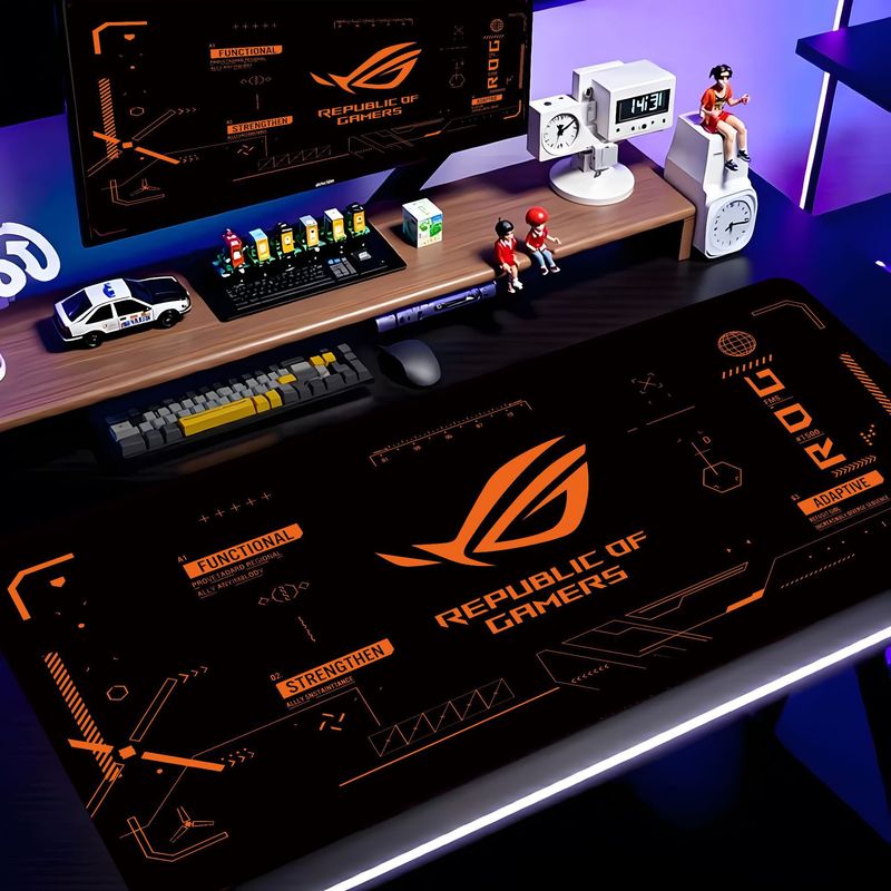 Office Tech Logo - لوحة ماوس كبيرة بشعار VIKAMA ROG