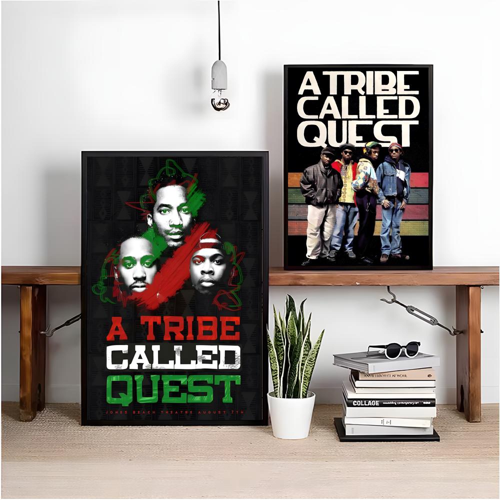 ملصق ألبوم فرقة باند إيه ترايب - مراجعة Office Quest وسعره