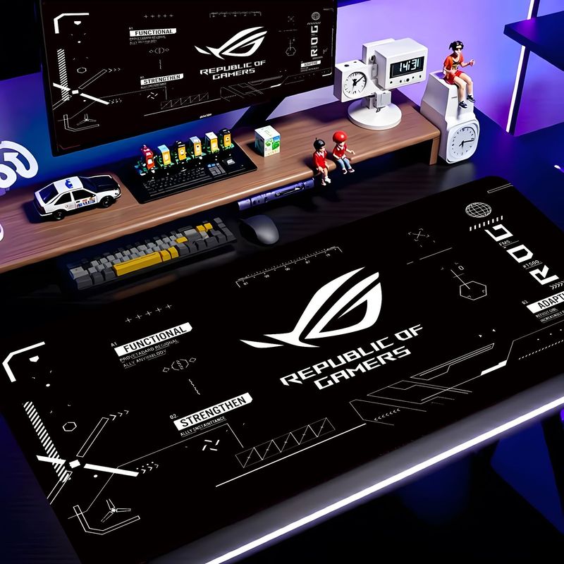 لوحة ماوس كبيرة بشعار VIKAMA R - مراجعة Office Tech Logo وسعره