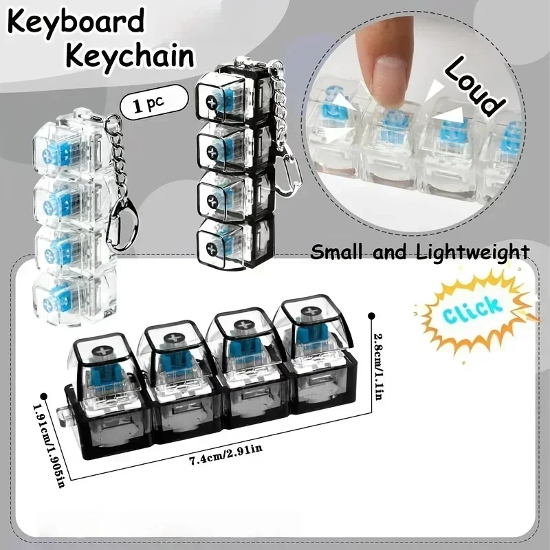 1 قطعة سلسلة مفاتيح LED على شك - مراجعة Office Of Tech وسعره
