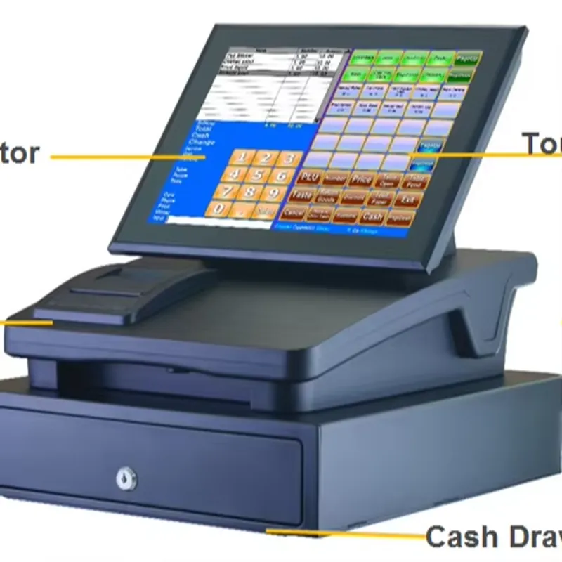 نظام نقاط بيع عالي الجودة بشاش - مراجعة Cash Drawer Pos وسعره